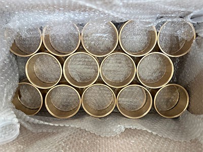 Envio de amostras de latão para exportação