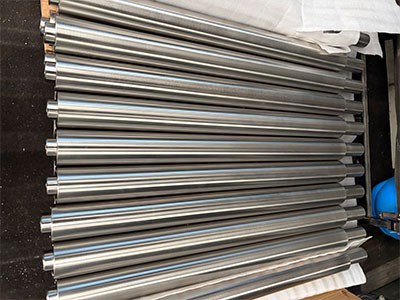 Entrega do eixo de retenção em aço inoxidável