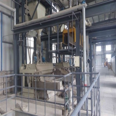 Linha de produção de calcina de gesso